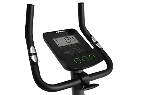 Zipro Heimtrainer Fahrrad Nitro, Ergometer Fitnessbikes, Magnetisches Fahrradtrainer, Ergometer Fahrrad bis 150kg, Indoor Bike, Trainingsfahrrad für zuhause, Fahrradergometer Batteriebetrieben