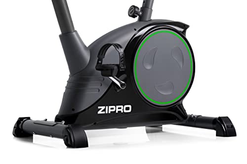 Zipro Heimtrainer Fahrrad Nitro, Ergometer Fitnessbikes, Magnetisches Fahrradtrainer, Ergometer Fahrrad bis 150kg, Indoor Bike, Trainingsfahrrad für zuhause, Fahrradergometer Batteriebetrieben