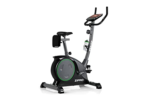 Zipro Heimtrainer Fahrrad Nitro, Ergometer Fitnessbikes, Magnetisches Fahrradtrainer, Ergometer Fahrrad bis 150kg, Indoor Bike, Trainingsfahrrad für zuhause, Fahrradergometer Batteriebetrieben
