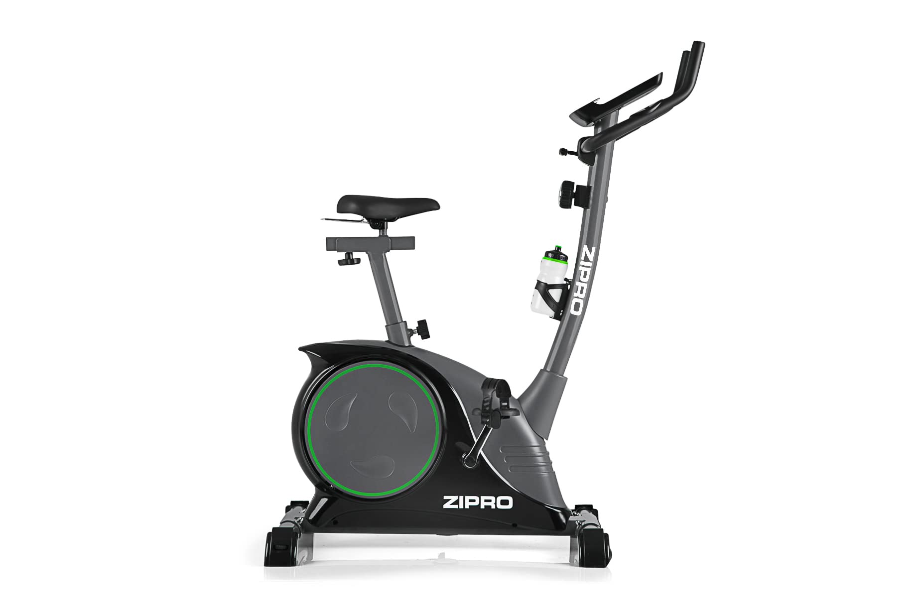 Zipro Heimtrainer Fahrrad Nitro, Ergometer Fitnessbikes, Magnetisches Fahrradtrainer, Ergometer Fahrrad bis 150kg, Indoor Bike, Trainingsfahrrad für zuhause, Fahrradergometer Batteriebetrieben