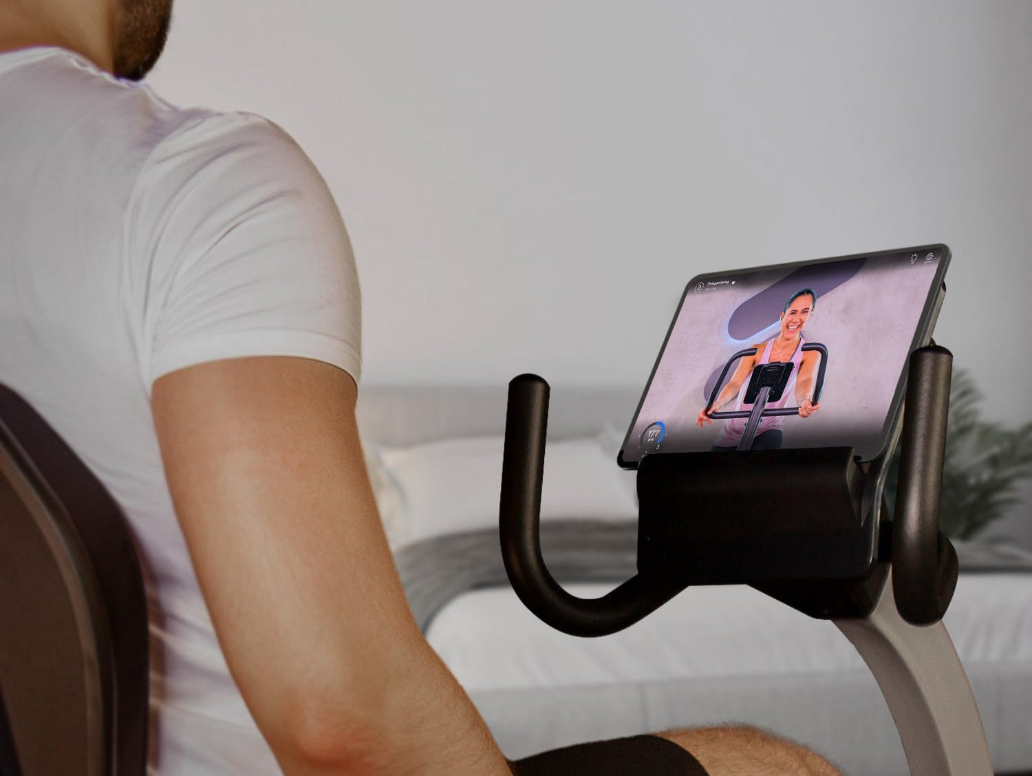 Sportstech ES600 Profi Ergometer | Deutsches Qualitätsunternehmen | Video Events & Multiplayer App | integrierter Stromgenerator & HRC | Pulsgurt optional | Liegeergometer + ergonomischer Sitzkomfort