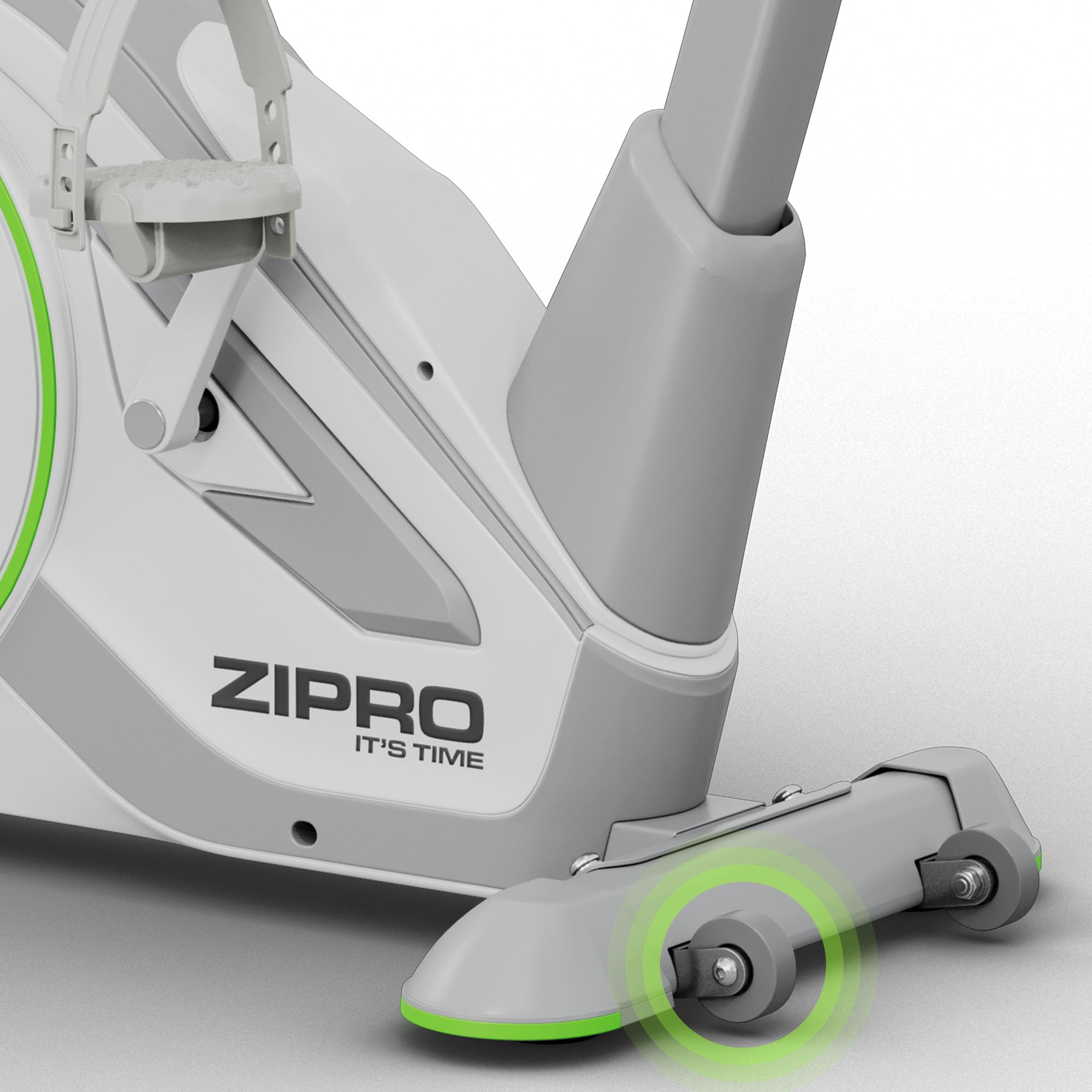 ZIPRO RAVE Heimtrainer Fahrrad - 32-Stufen-Widerstand, Herzfrequenzsensor, 11 Trainingsprogramme, Verstellbare Sitz- und Lenkerposition, Bluetooth-Konnektivität, Ergometer, Ideal für Cardio & Fitness